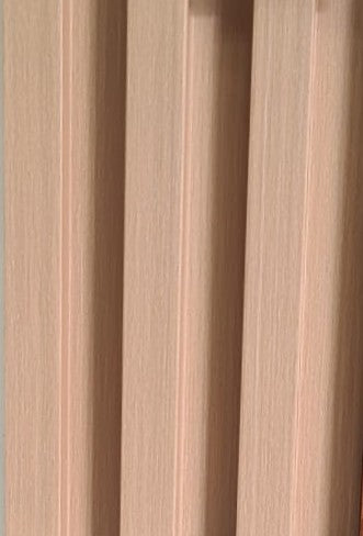 REVESTIMIENTO DE PARED PVC 195*28*2900MM CREMA