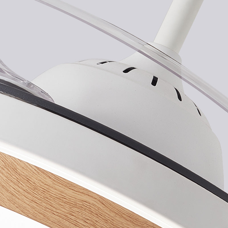 ABANICO DE TECHO 35W 50CM BLANCO/CREMA