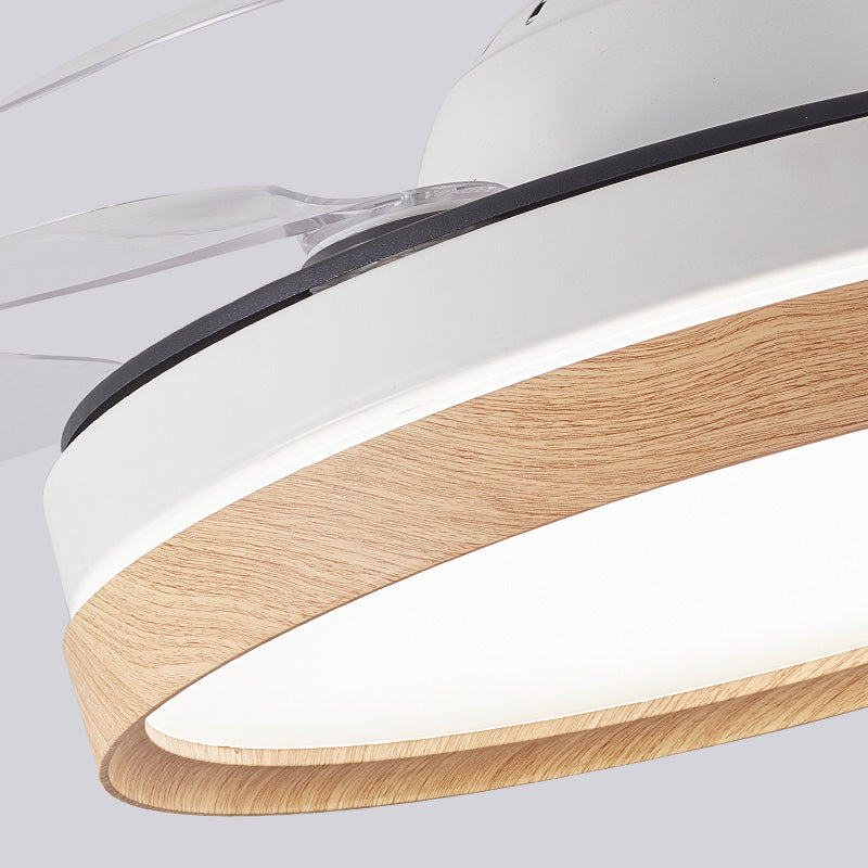 ABANICO DE TECHO 35W 50CM BLANCO/CREMA