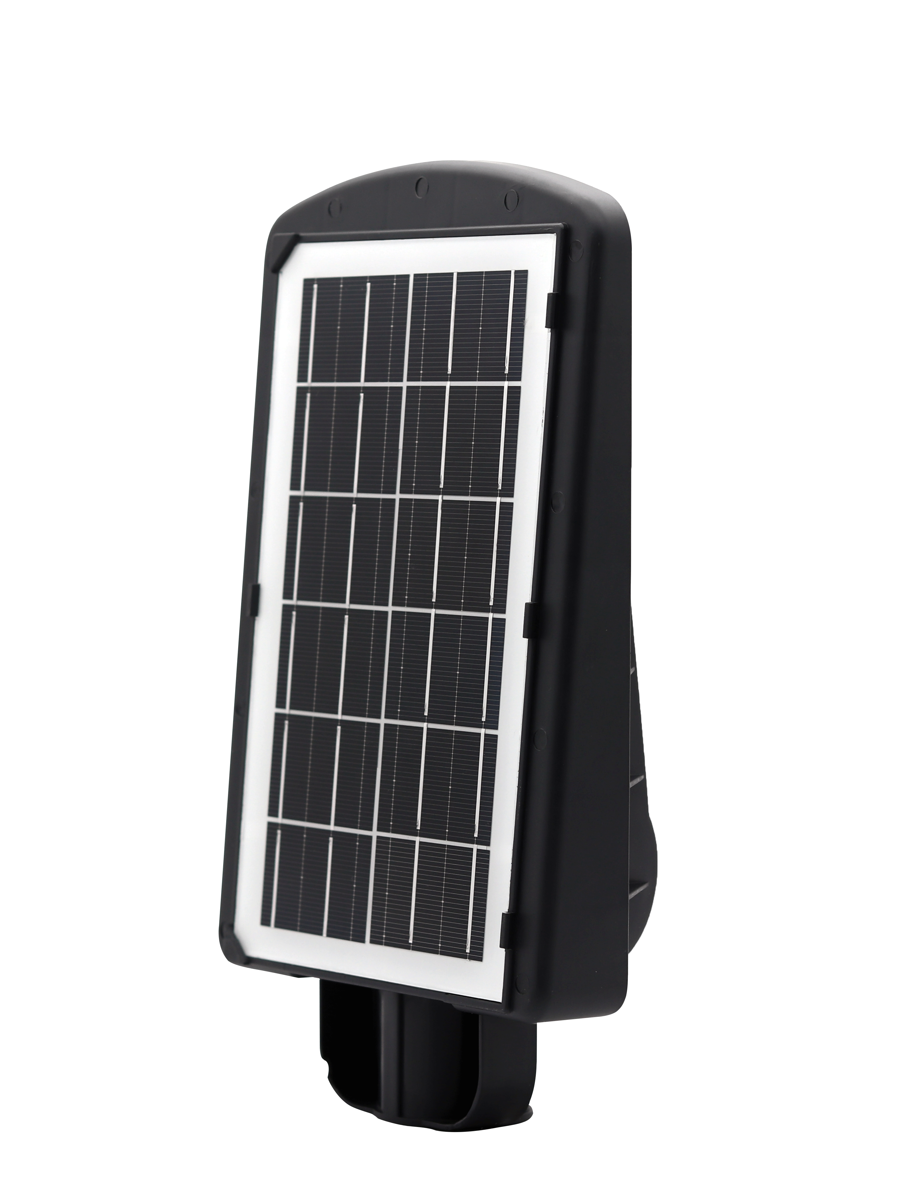 Lampara Solar De 120w Con Panel Solar Incorporado + Base De Instalación
