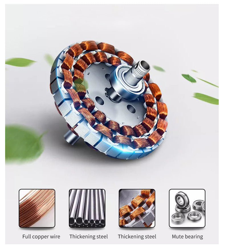 ABANICO DE TECHO 35W 45CM DORADO