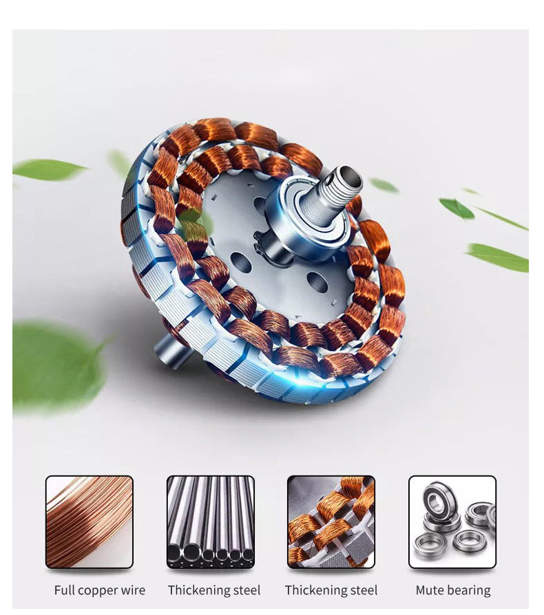 ABANICO DE TECHO 35W 45CM DORADO