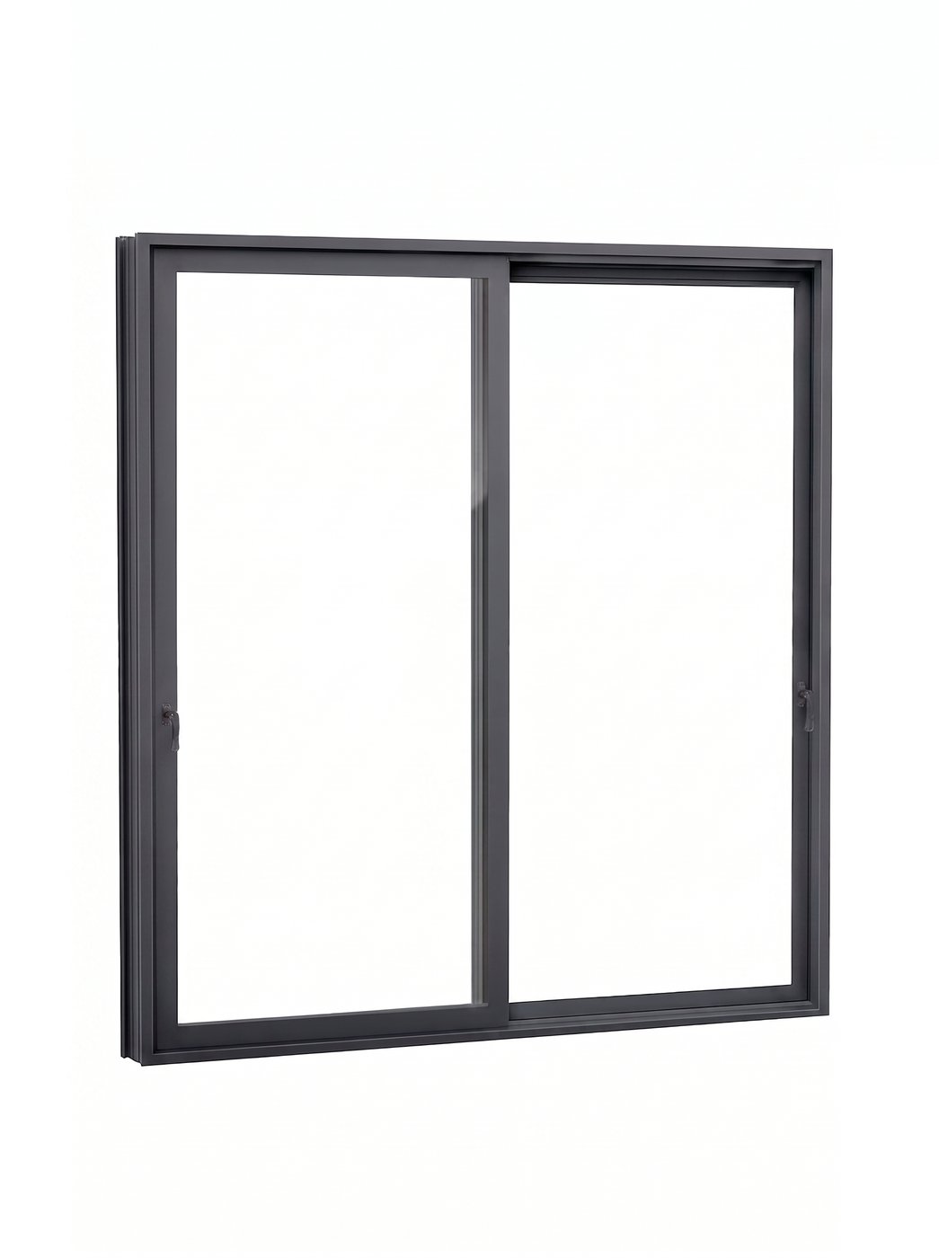 PUERTA DE TERRAZA UPVC - 2.00M X 2.20M - GRIS
