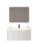 Bathroom Furniture + Aluminum Mirror 60 cm