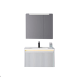 BATHROOM FURNITURE + VANITY MIRROR 80CM