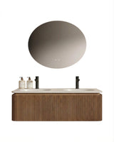 Bathroom Furniture + Aluminum Mirror 60 cm