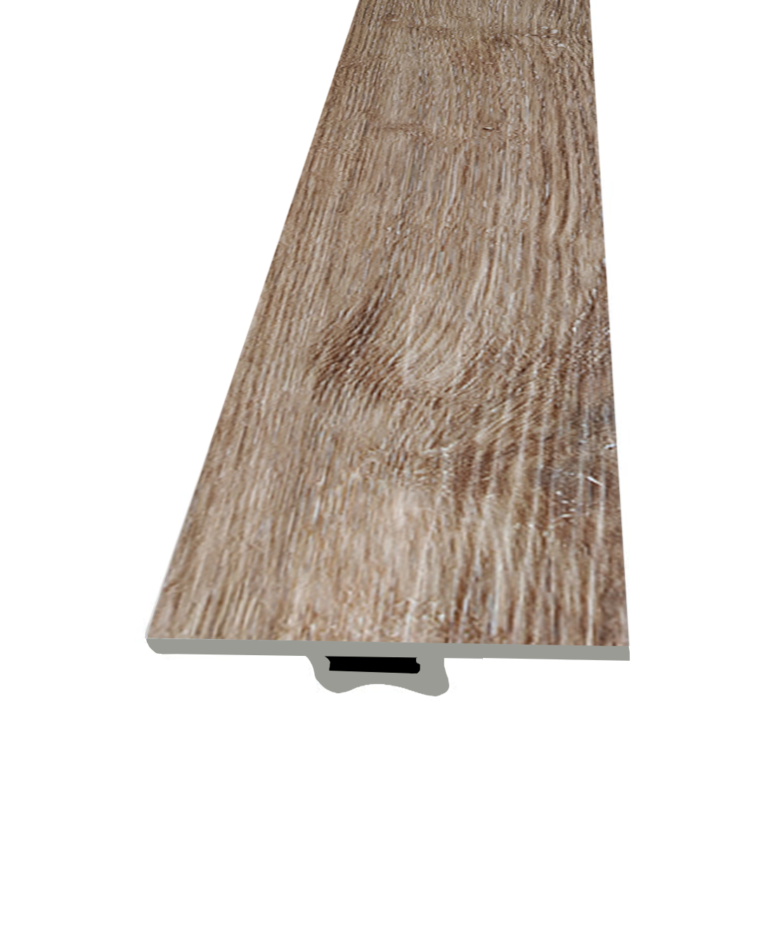 MOLDURA DE UNIÓN T DE PVC - 2400X45X6MM - SS-601