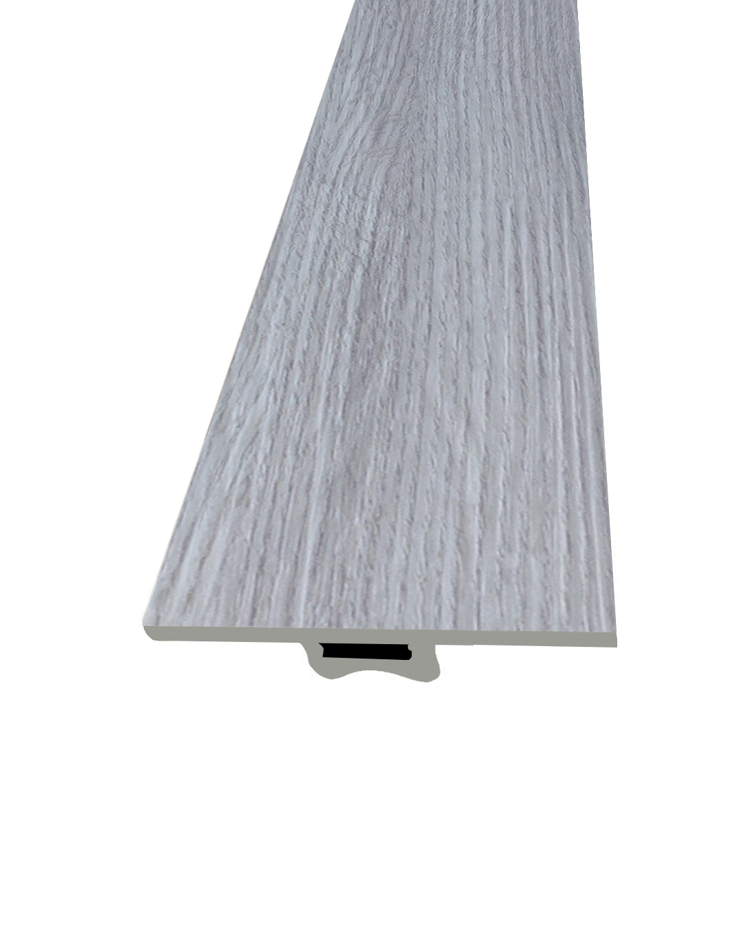 MOLDURA DE UNIÓN T DE PVC - 2400X45X6MM - SS-602
