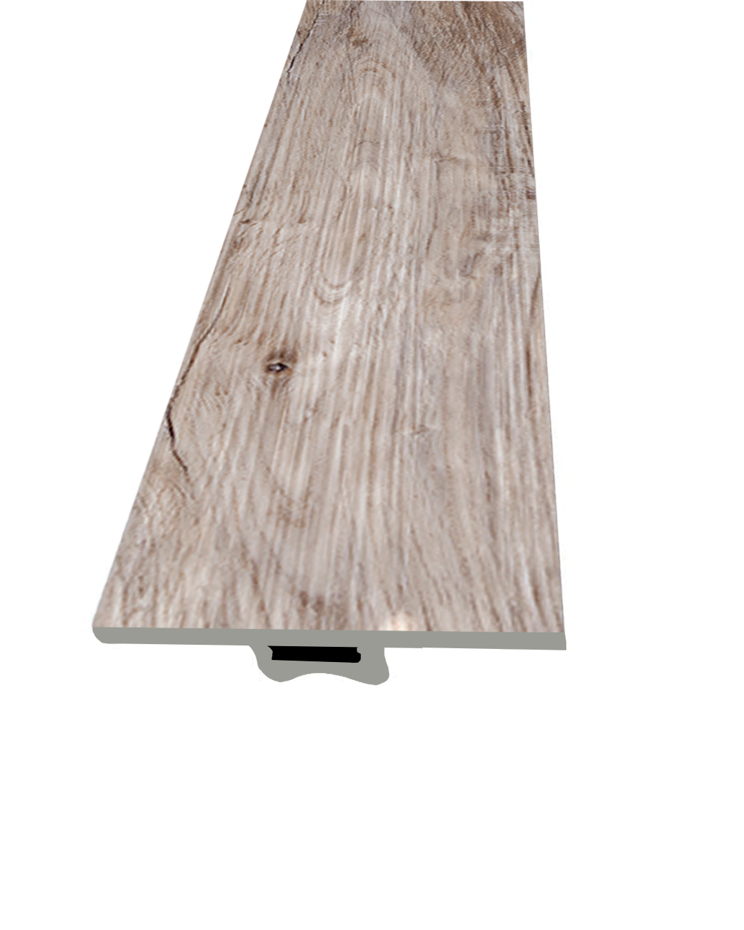MOLDURA DE UNIÓN T DE PVC - 2400X45X6MM - SS-603