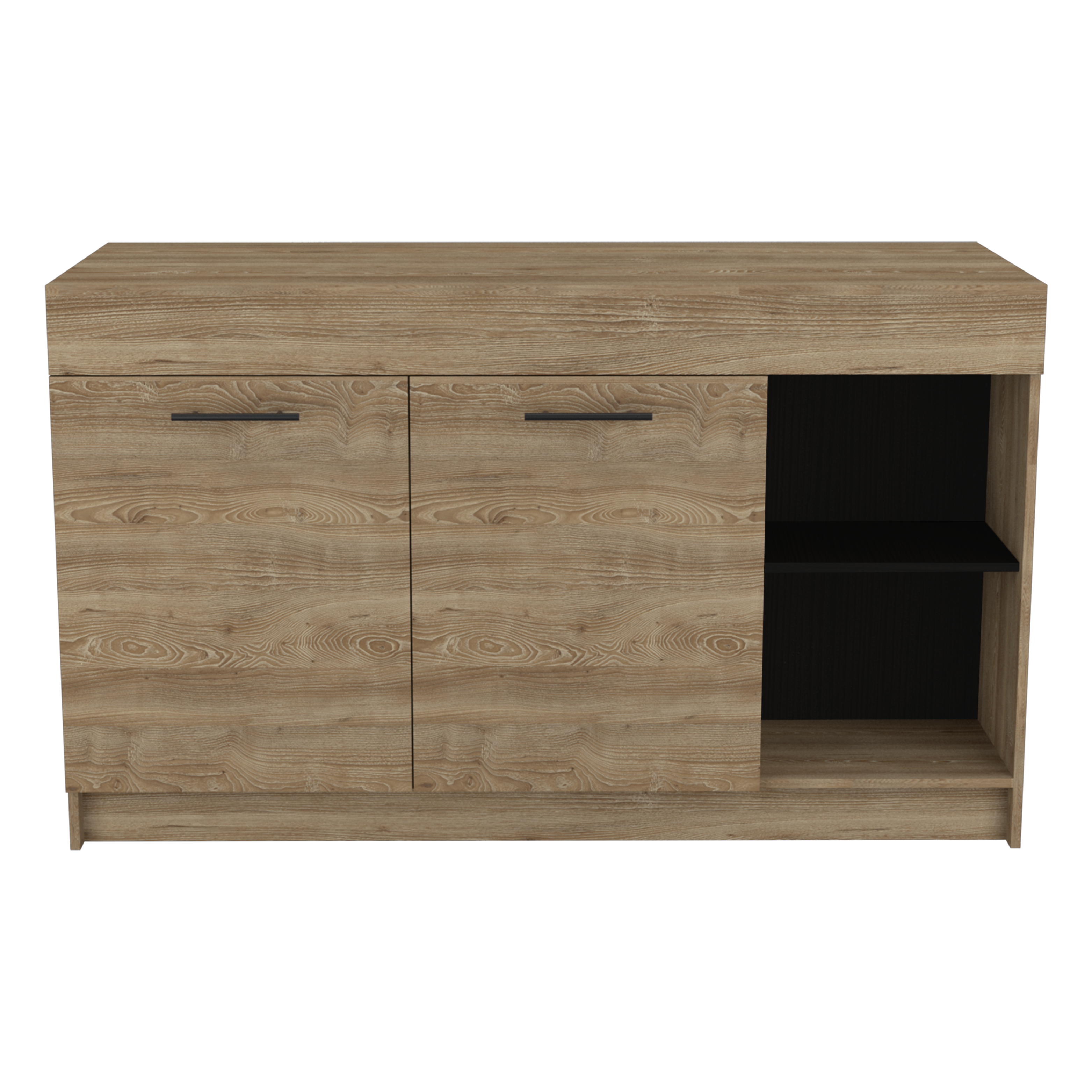 BARRA COCINA LUNA 90X15 MIEL+WENGUE