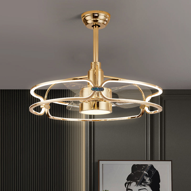 ABANICO DE TECHO 42W 64CM DORADO