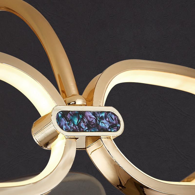 ABANICO DE TECHO 42W 64CM DORADO