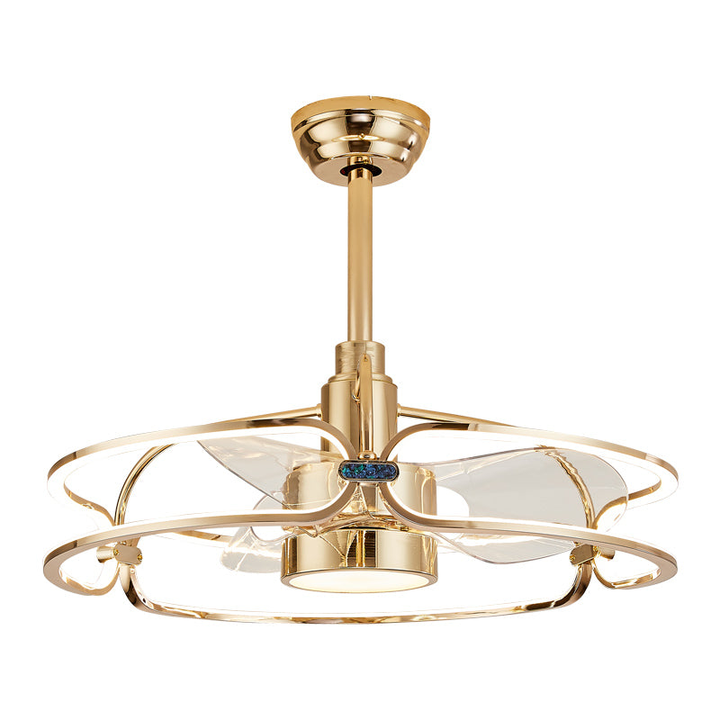 ABANICO DE TECHO 42W 64CM DORADO