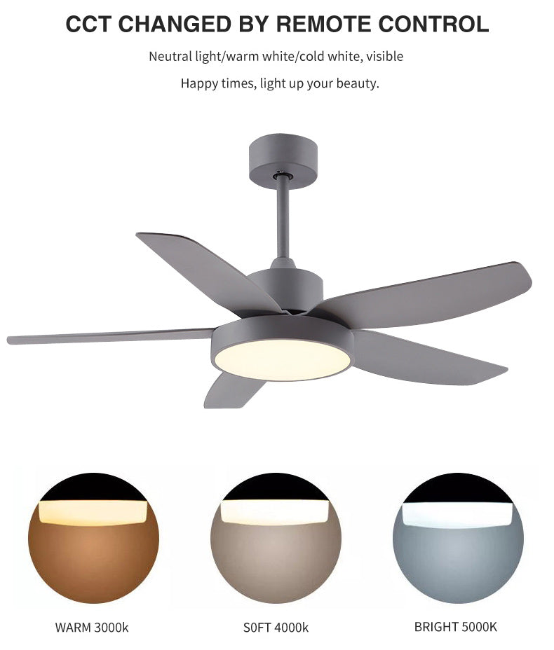 46" Ceiling Fan with Remote Control