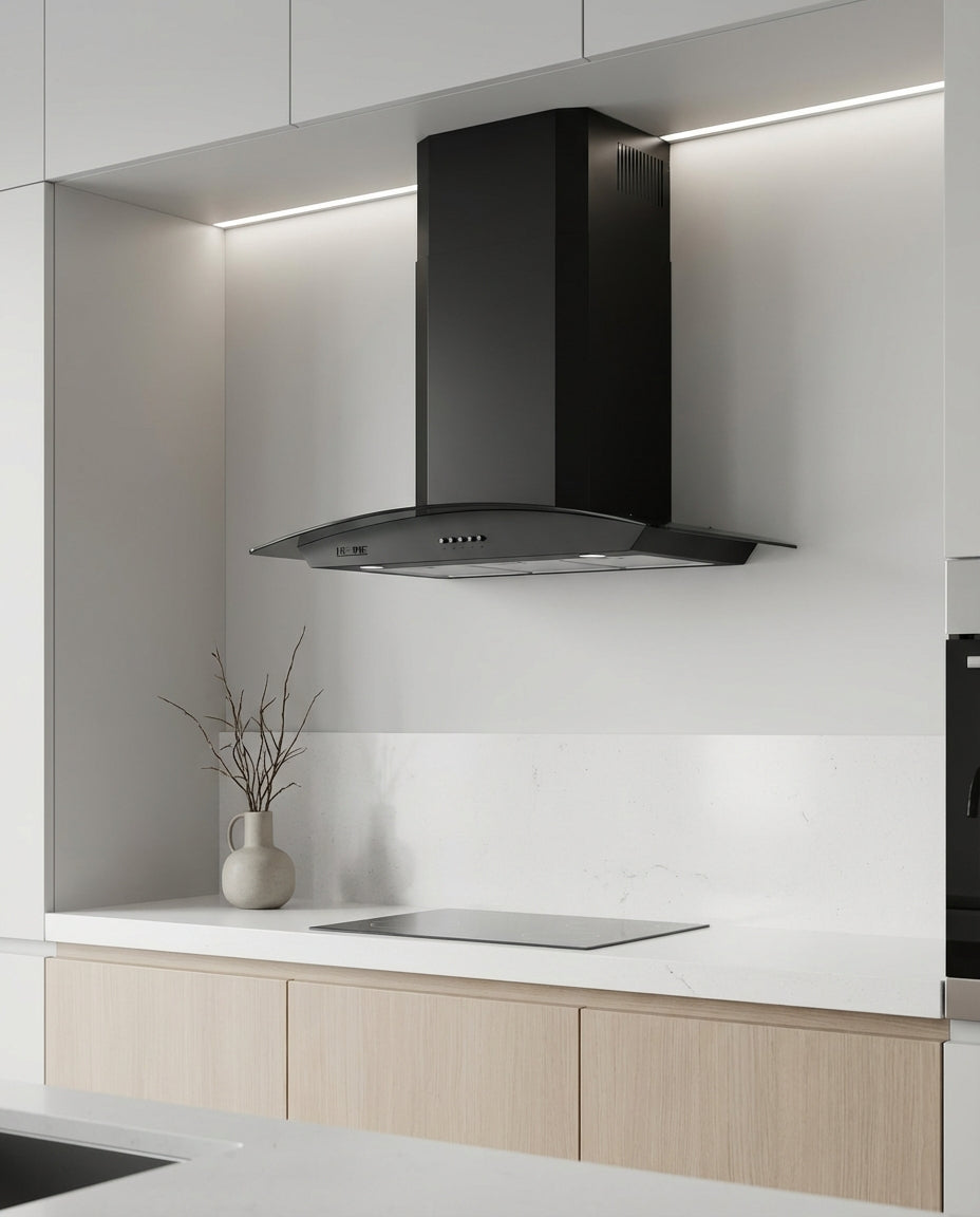 EXTRACTOR DE GRASA EMPOTRABLE PARA COCINA – GALAXY 90 BLACK