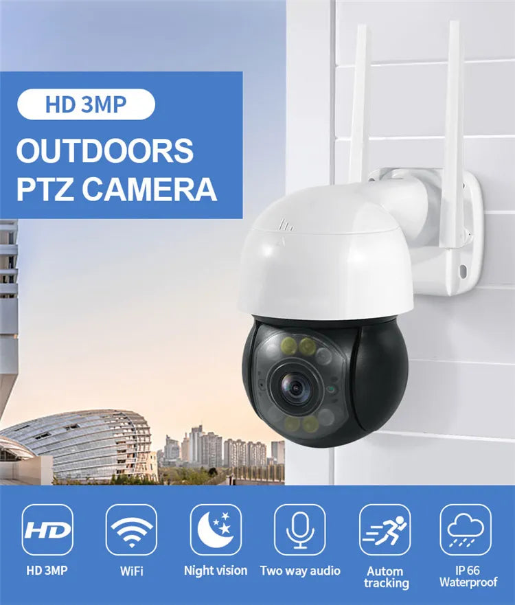 WIFI PTZ IP Camera 3MP