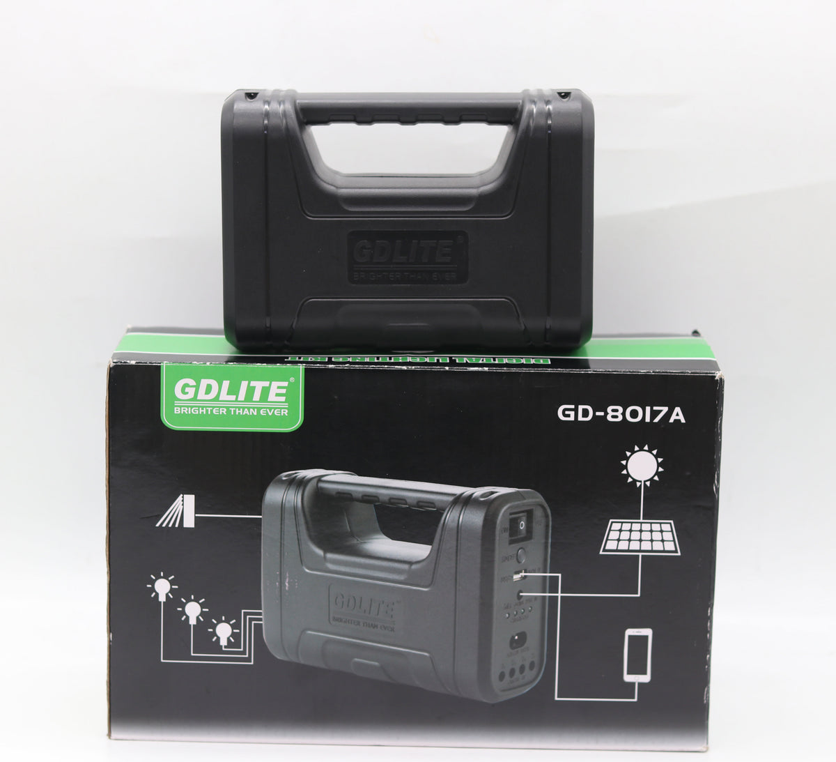 Mini Portable Solar Kit With Spotlights and Solar Panel