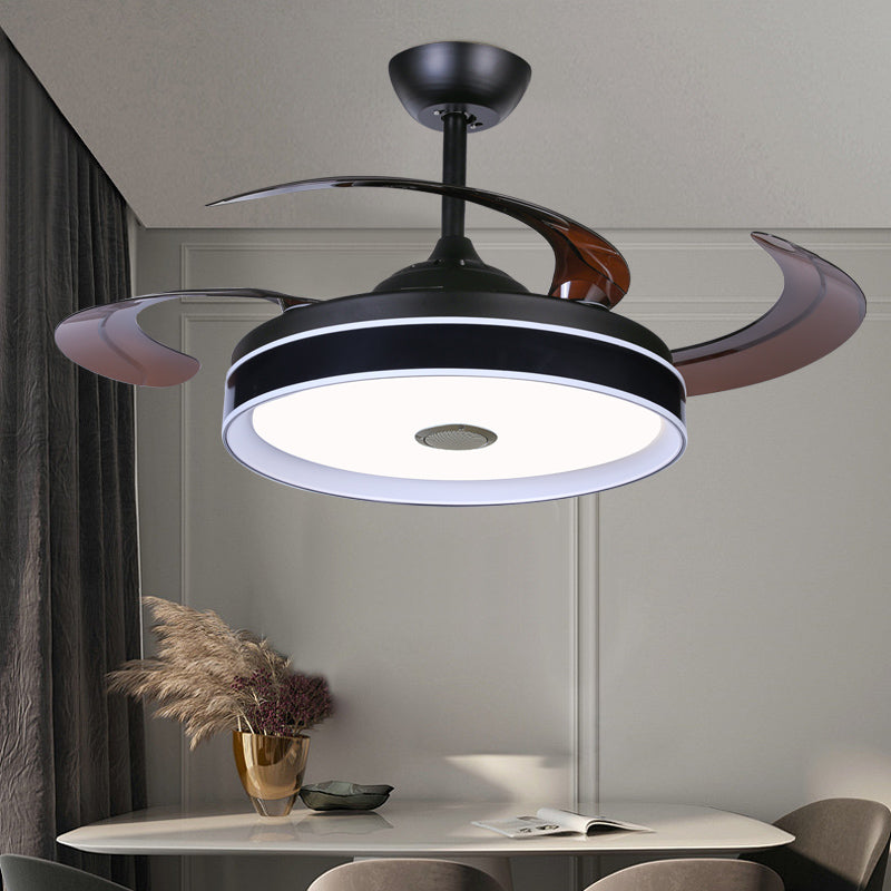 ABANICO DE TECHO 35W 50CM NEGRO