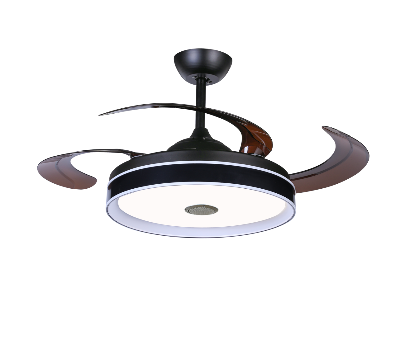 ABANICO DE TECHO 35W 50CM NEGRO