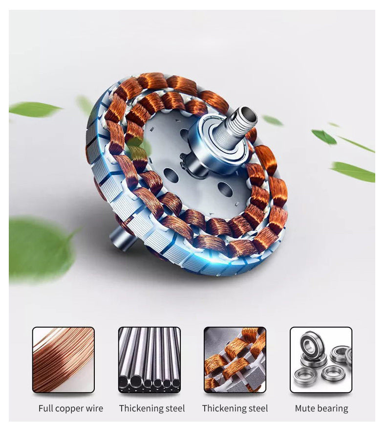 ABANICO DE TECHO 35W 50CM NEGRO