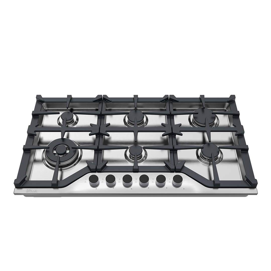 BUILT-IN STOVE - STAINLESS STEEL - MILAN 91