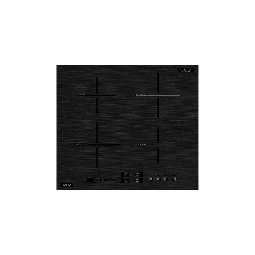 ESTUFA EMPOTRABLE - VITROCERAMICA NEGRA - MUNICH 60 INDUKTION