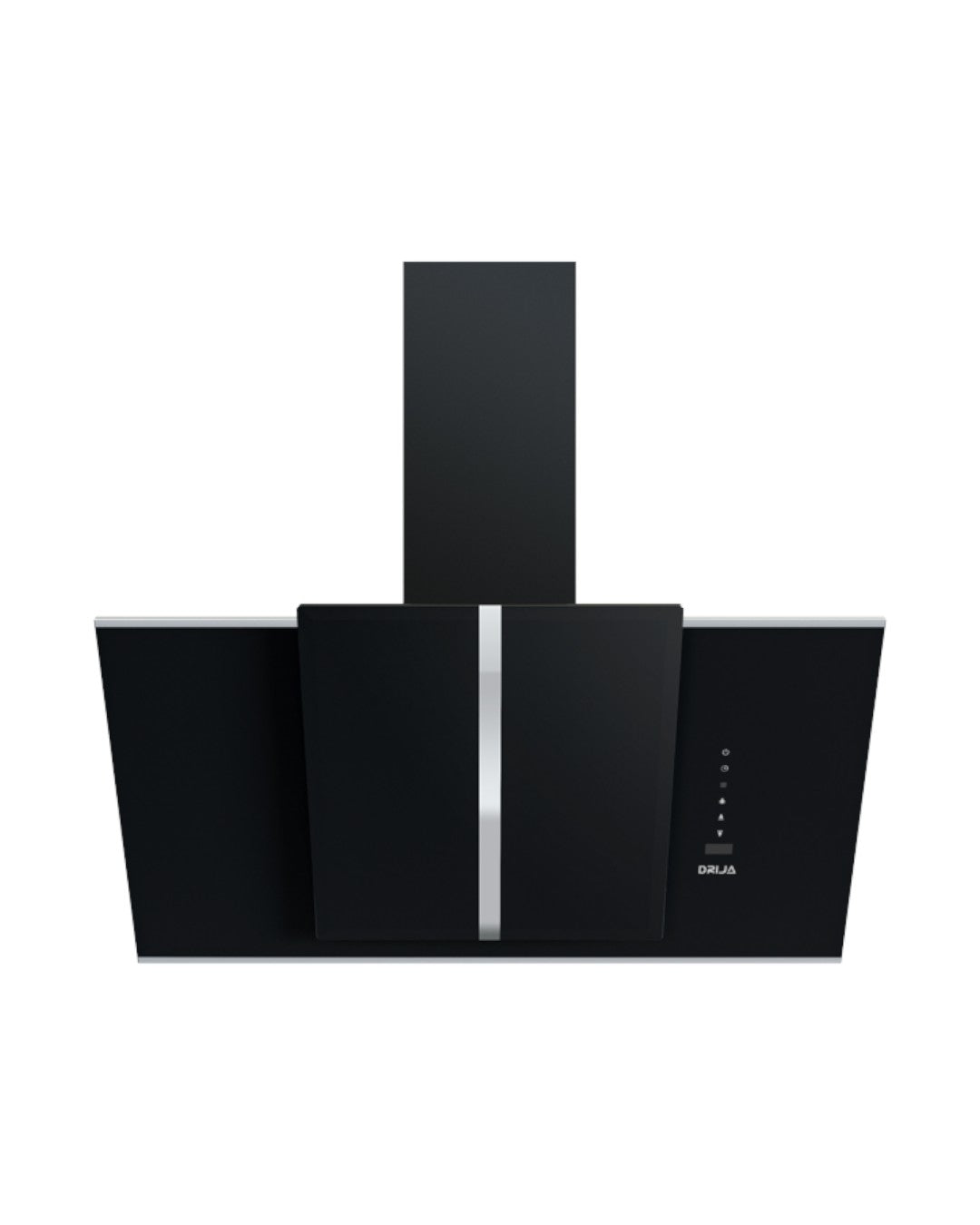 EXTRACTOR DE GRASA - VIDRIO NEGRO - TRIANGOLO 76