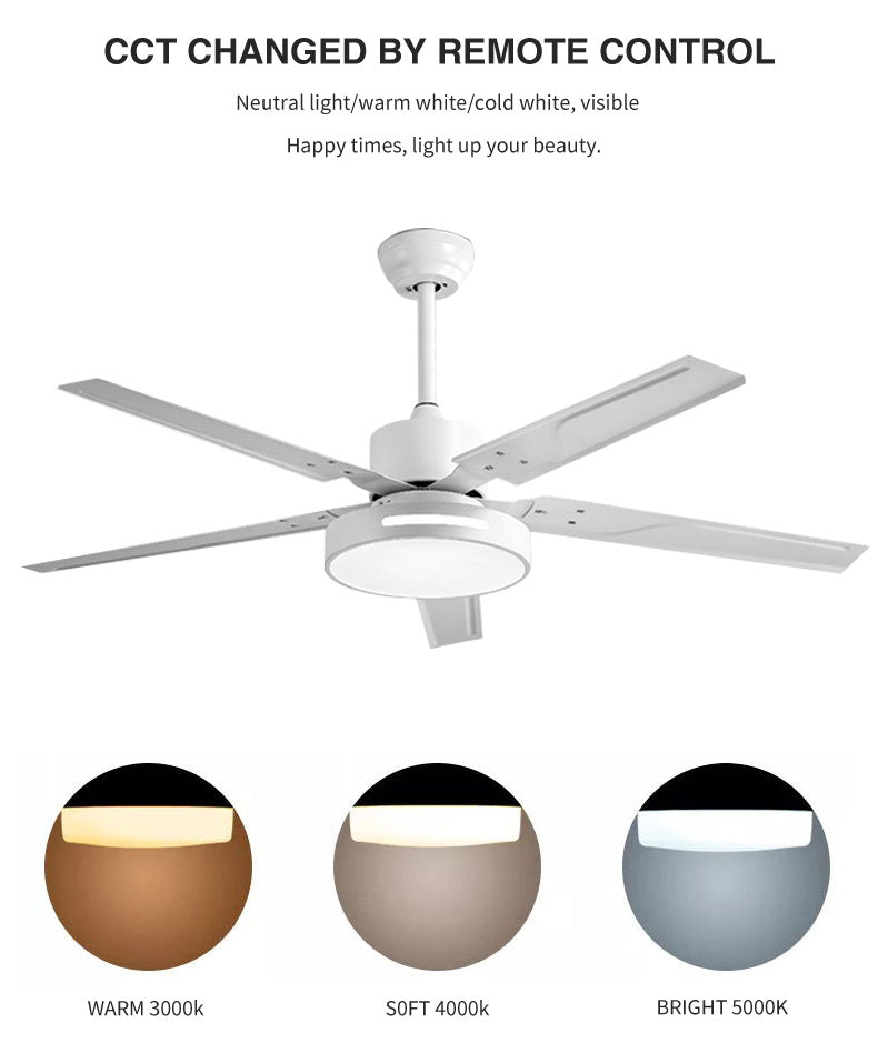 ABANICO DE TECHO 35W 106CM PLATING COLOR