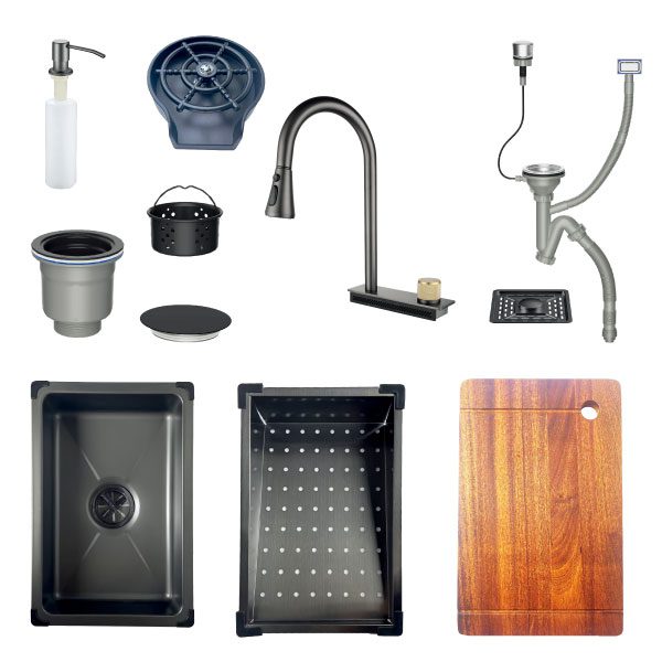 MODERN SINKER - 304 STAINLESS STEEL - SIENA 75 - (750*508*220MM)