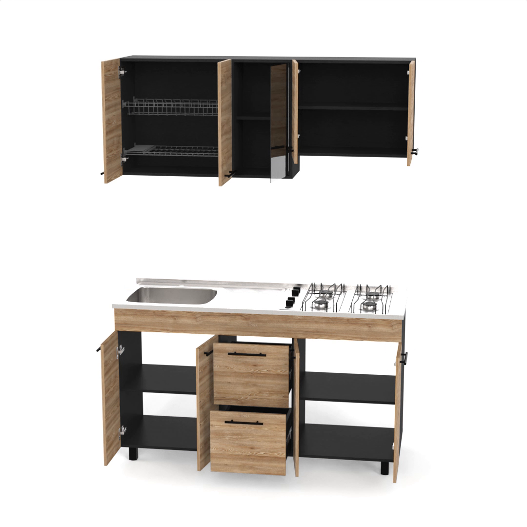 Luna Integral Kitchen, Includes Mesón Izquierdo