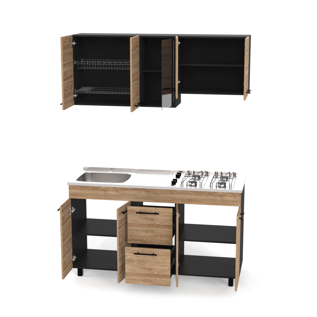 Luna Integral Kitchen, Includes Mesón Izquierdo