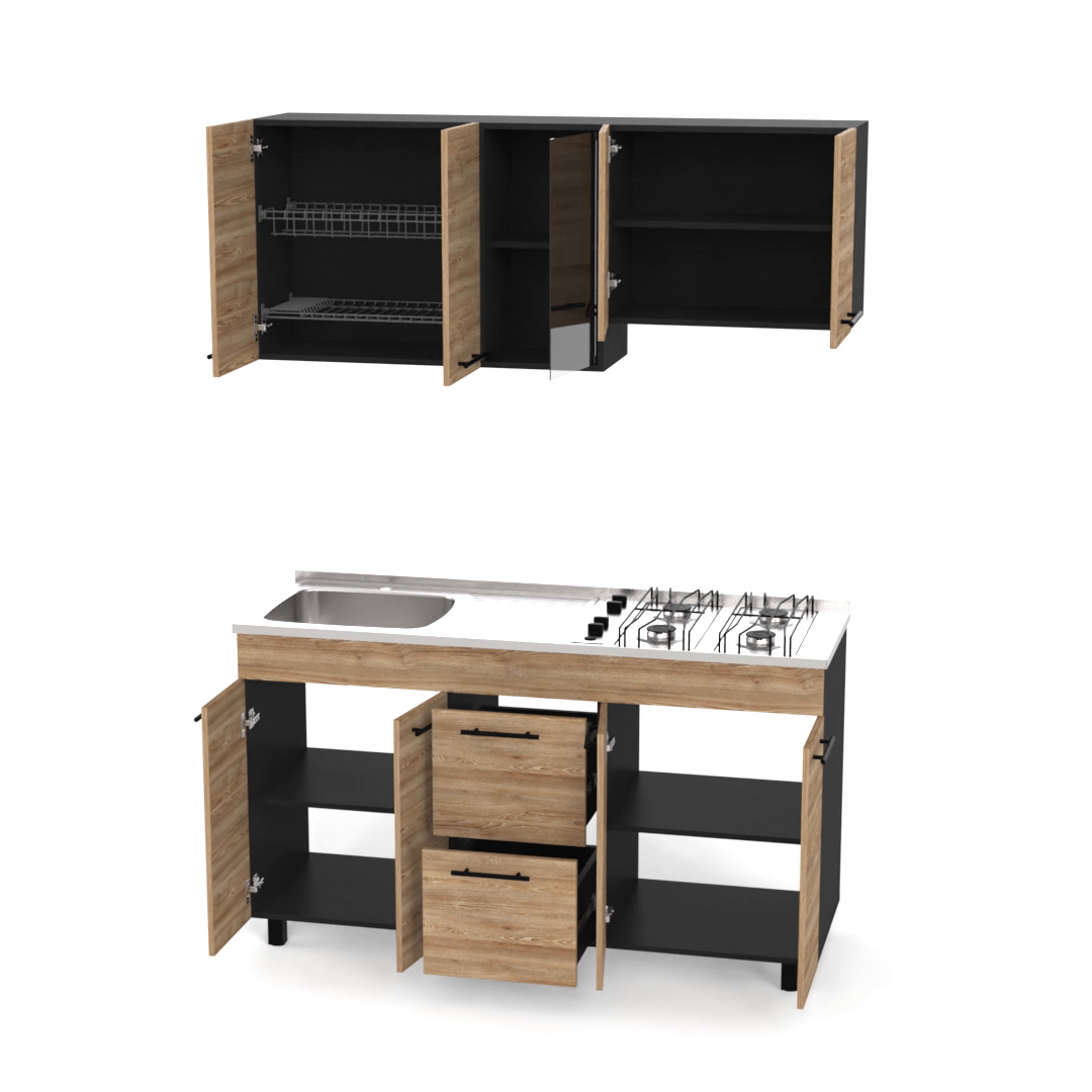 Luna Integral Kitchen, Includes Mesón Izquierdo