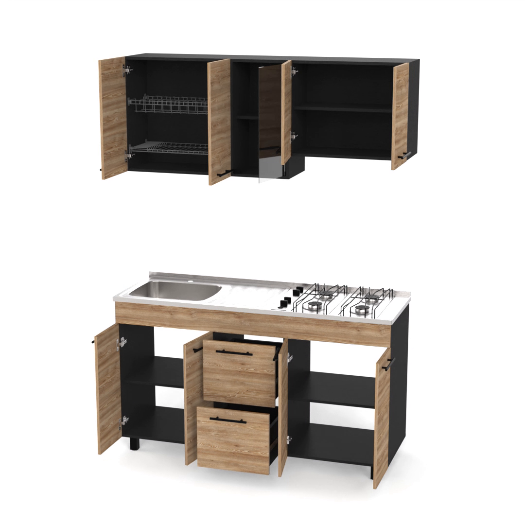 Luna Integral Kitchen, Includes Mesón Izquierdo