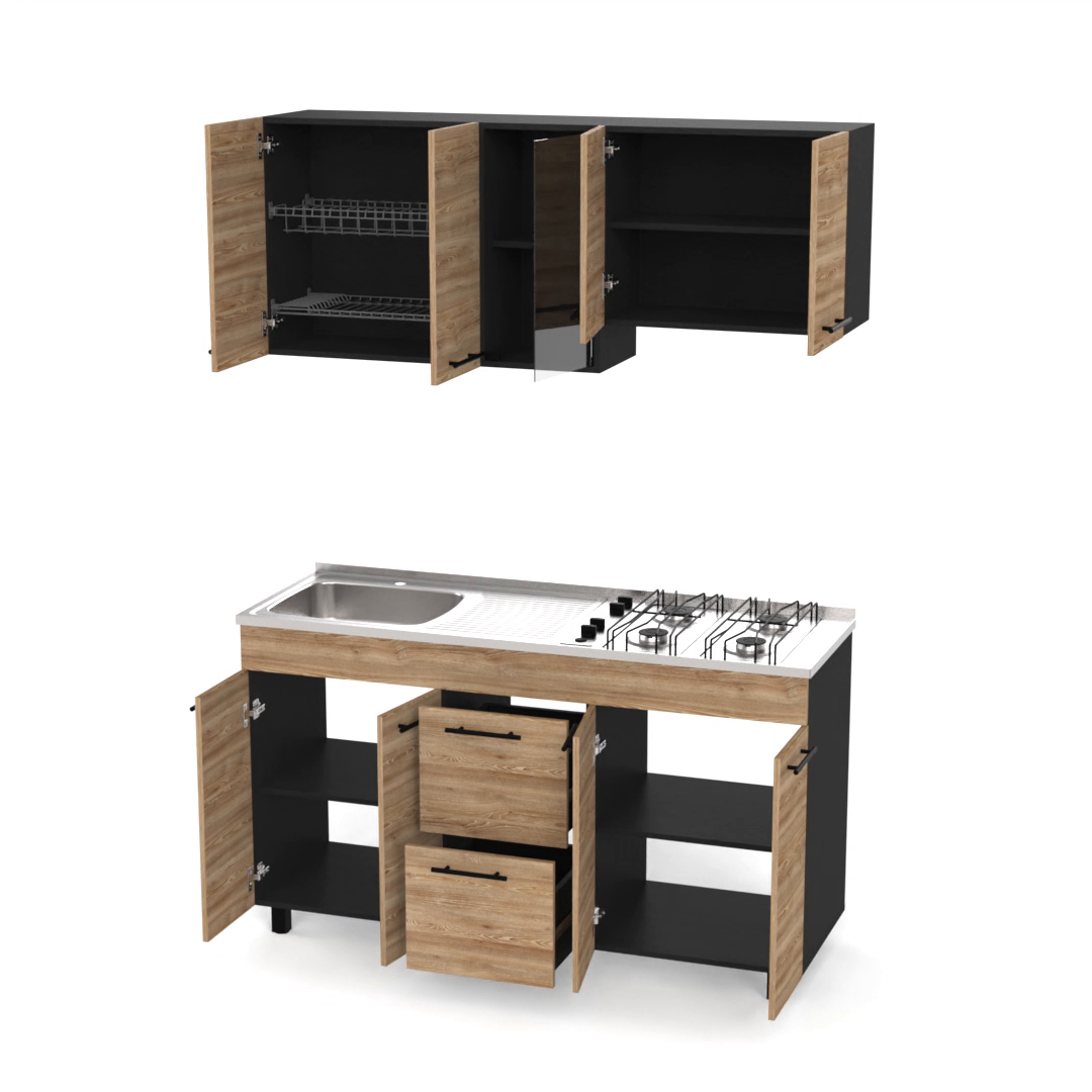 Luna Integral Kitchen, Includes Mesón Izquierdo