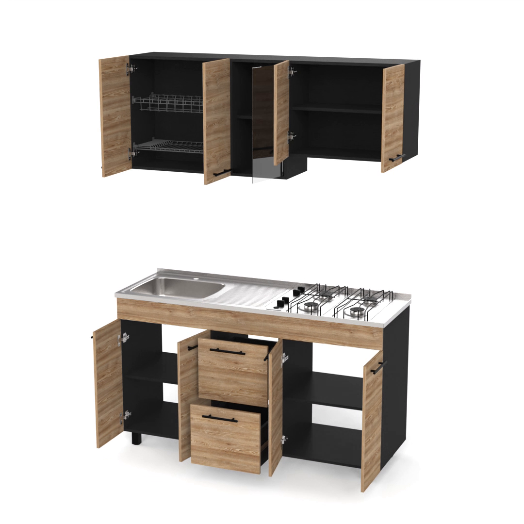 Luna Integral Kitchen, Includes Mesón Izquierdo