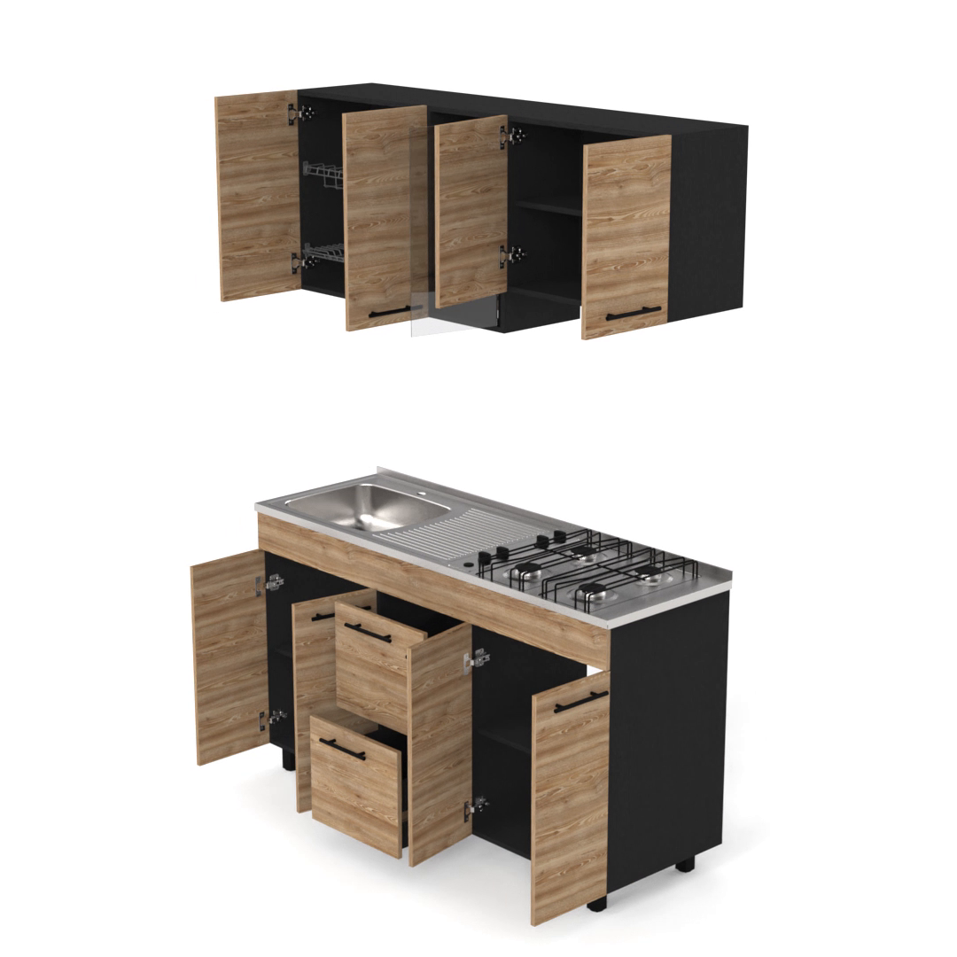 Luna Integral Kitchen, Includes Mesón Izquierdo