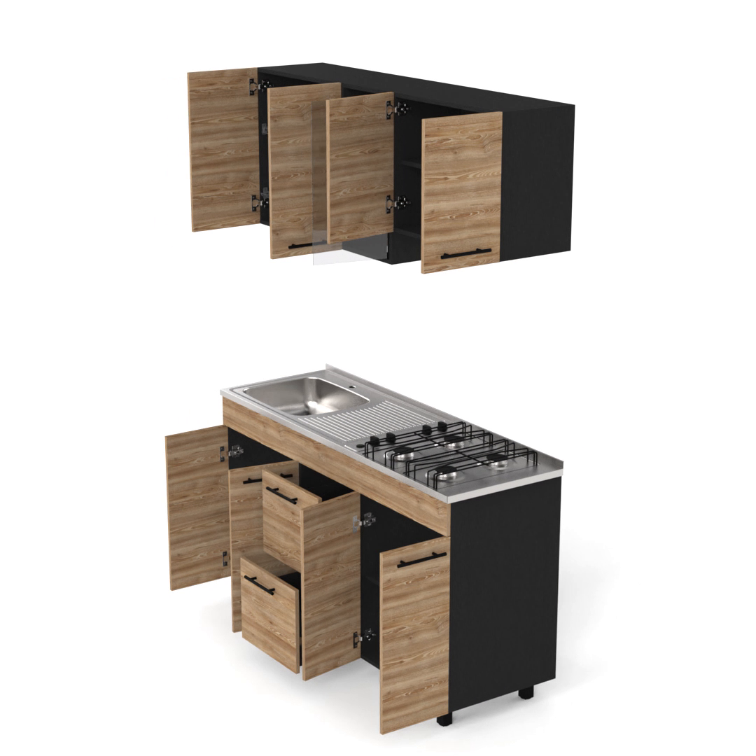 Luna Integral Kitchen, Includes Mesón Izquierdo
