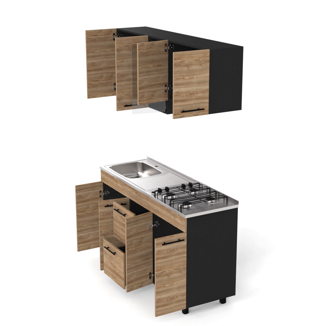 Luna Integral Kitchen, Includes Mesón Izquierdo