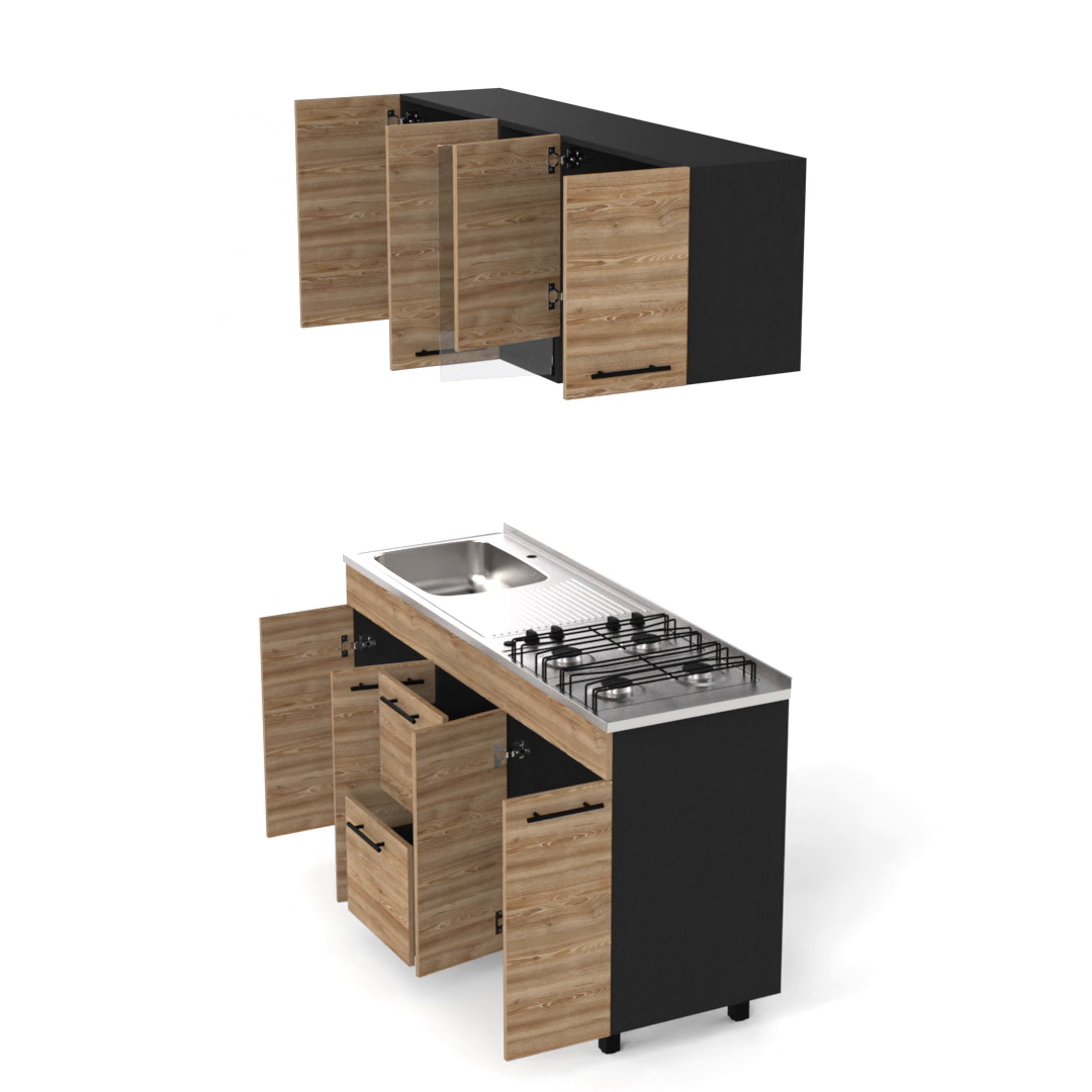 Luna Integral Kitchen, Includes Mesón Izquierdo
