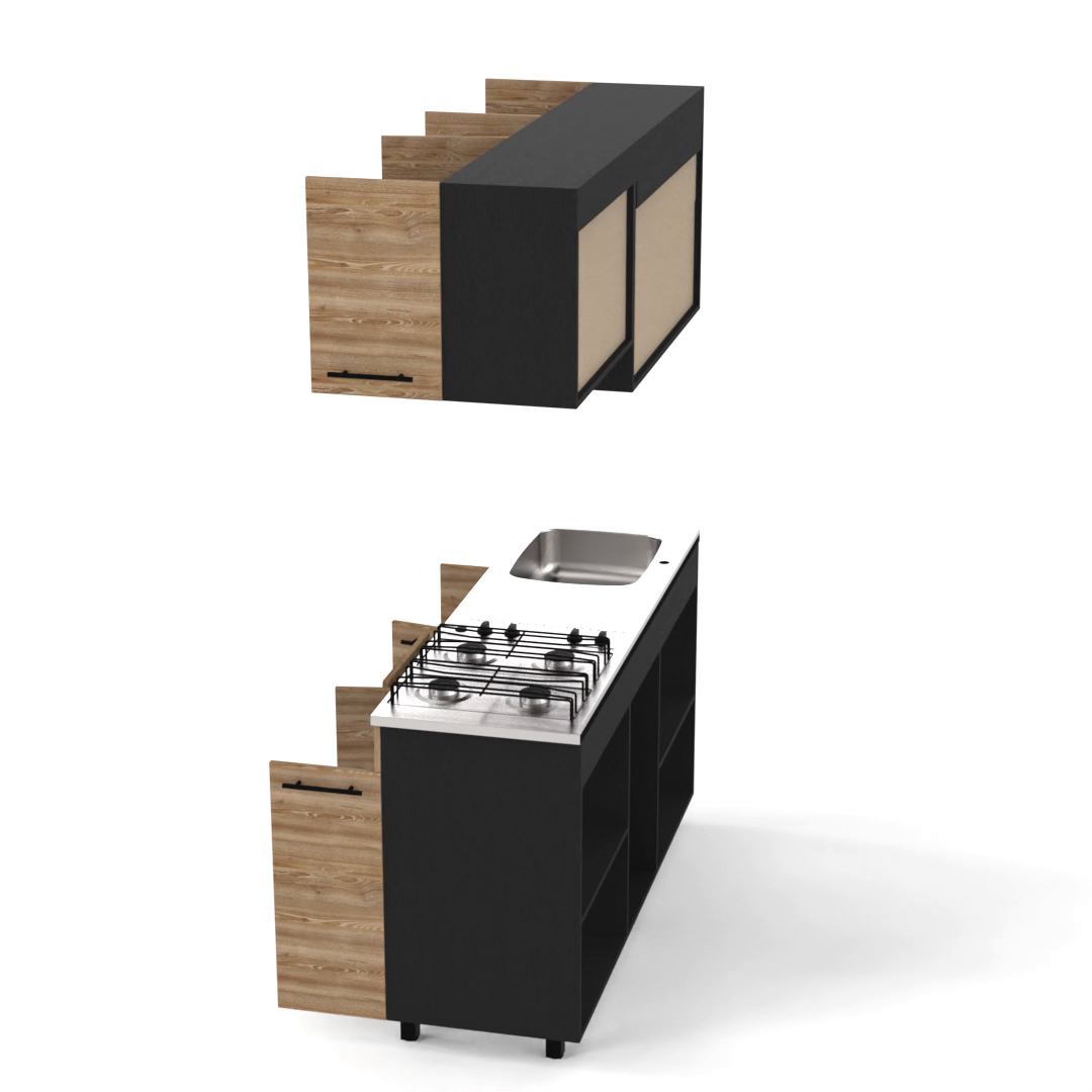 Luna Integral Kitchen, Includes Mesón Izquierdo