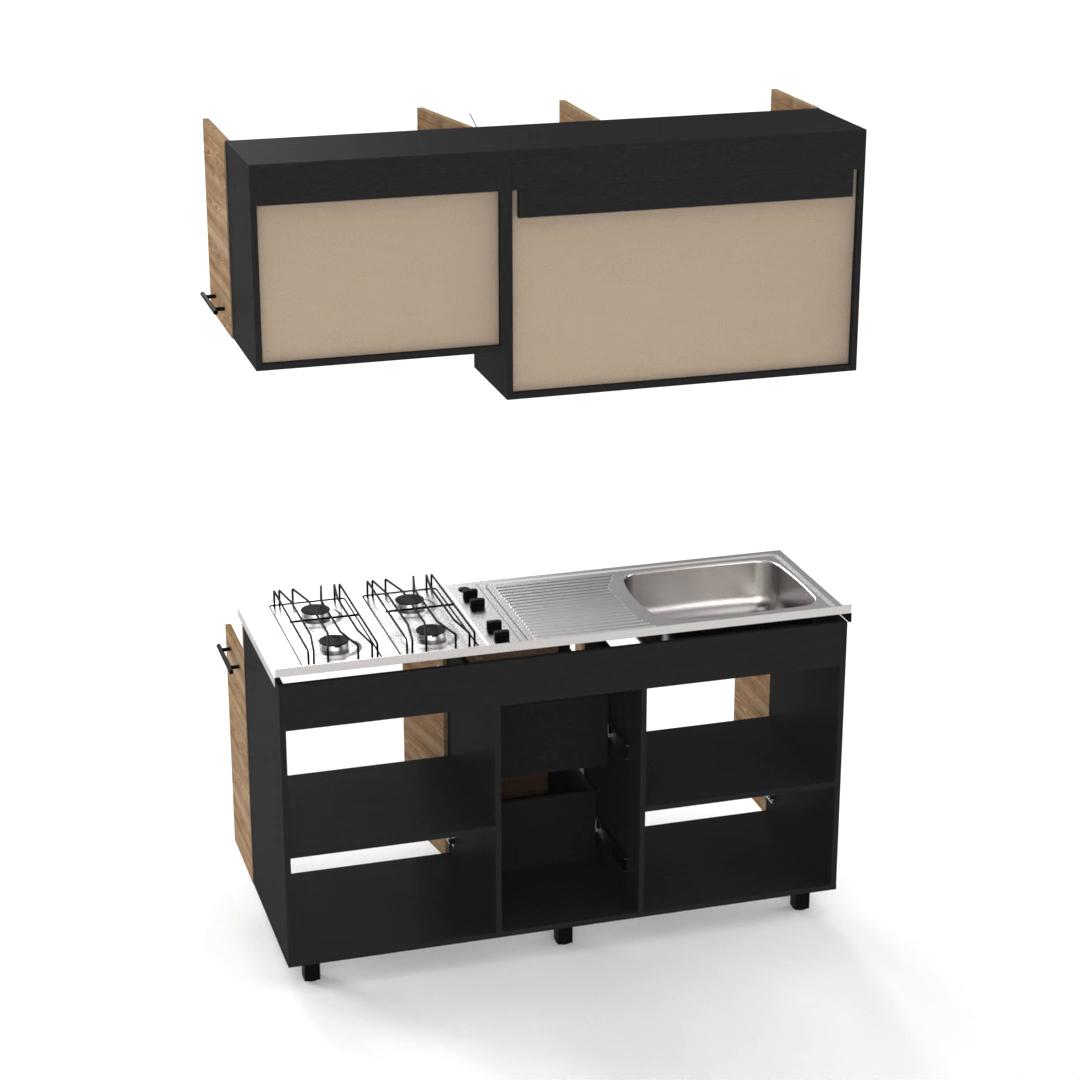 Luna Integral Kitchen, Includes Mesón Izquierdo