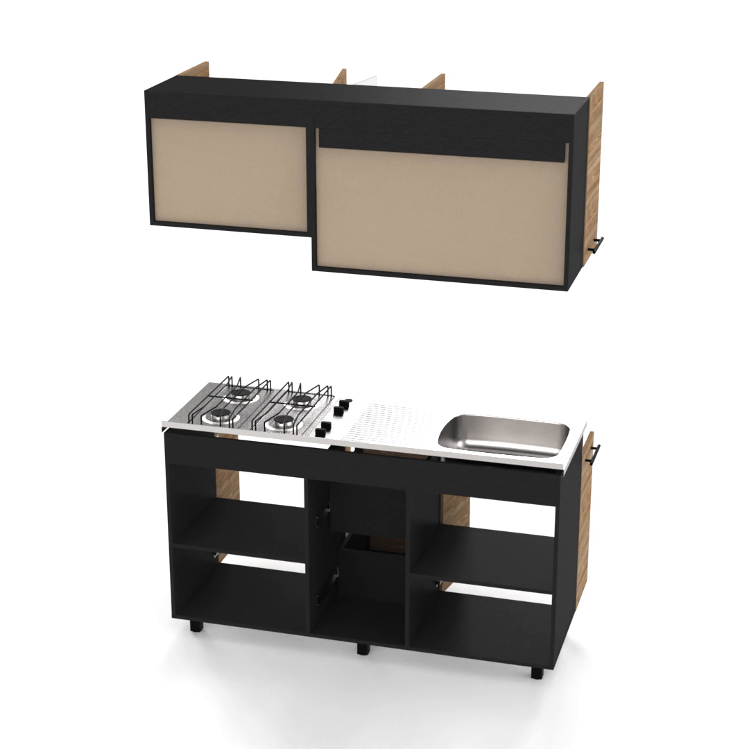 Luna Integral Kitchen, Includes Mesón Izquierdo