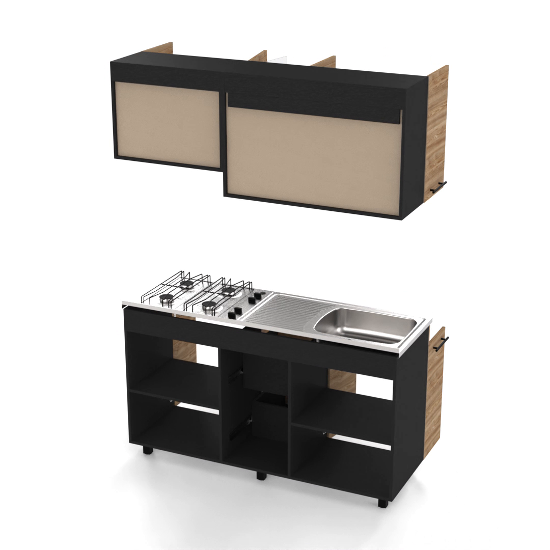 Luna Integral Kitchen, Includes Mesón Izquierdo