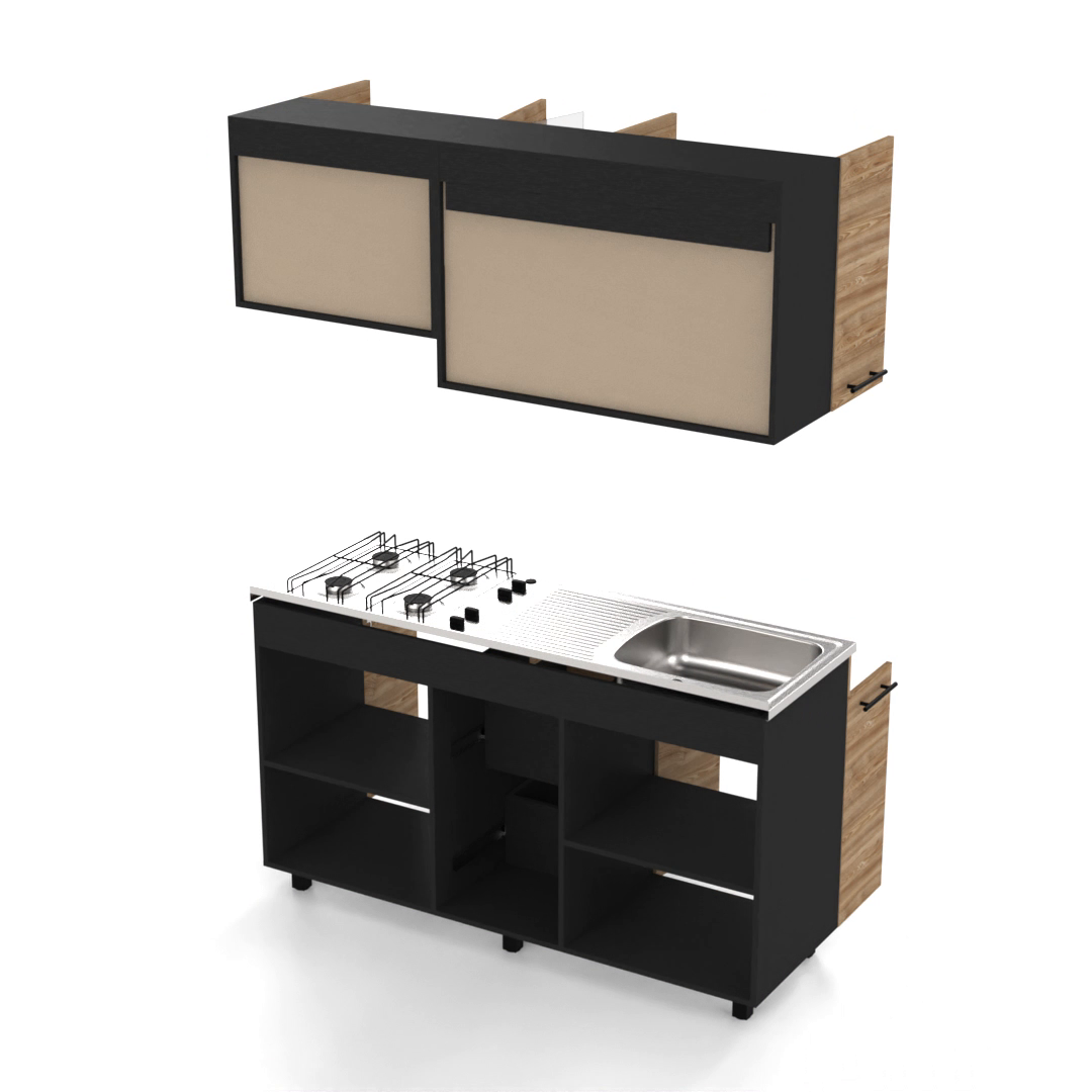 Luna Integral Kitchen, Includes Mesón Izquierdo