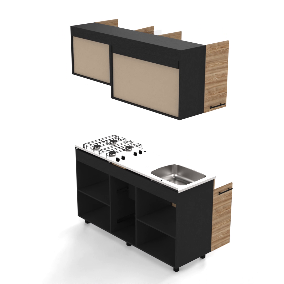 Luna Integral Kitchen, Includes Mesón Izquierdo