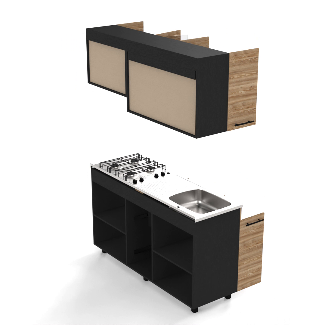 Luna Integral Kitchen, Includes Mesón Izquierdo