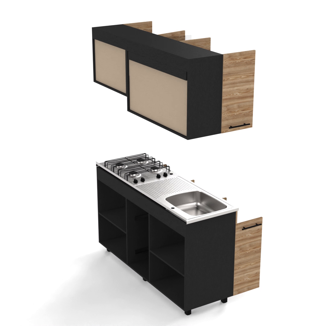 Luna Integral Kitchen, Includes Mesón Izquierdo