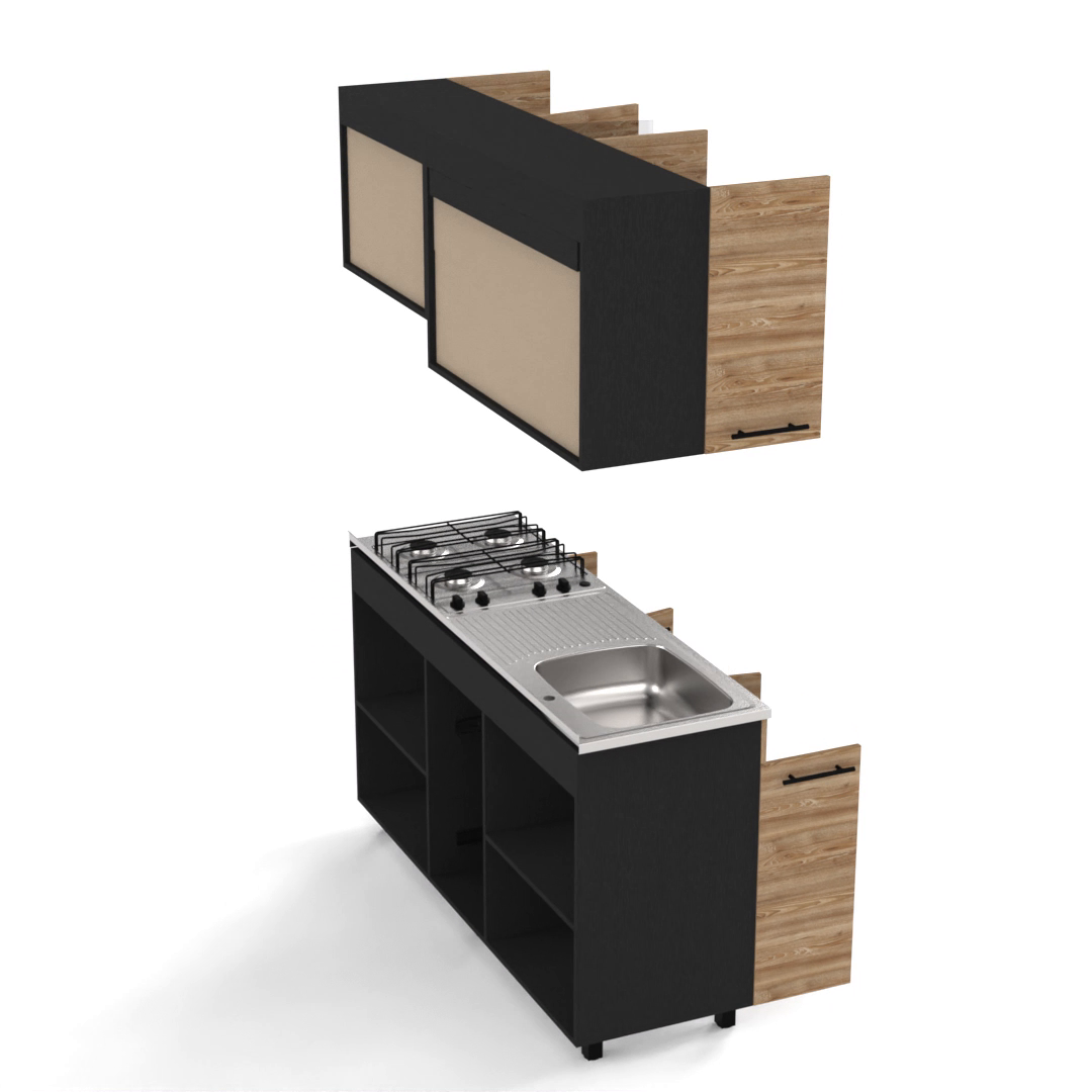 Luna Integral Kitchen, Includes Mesón Izquierdo