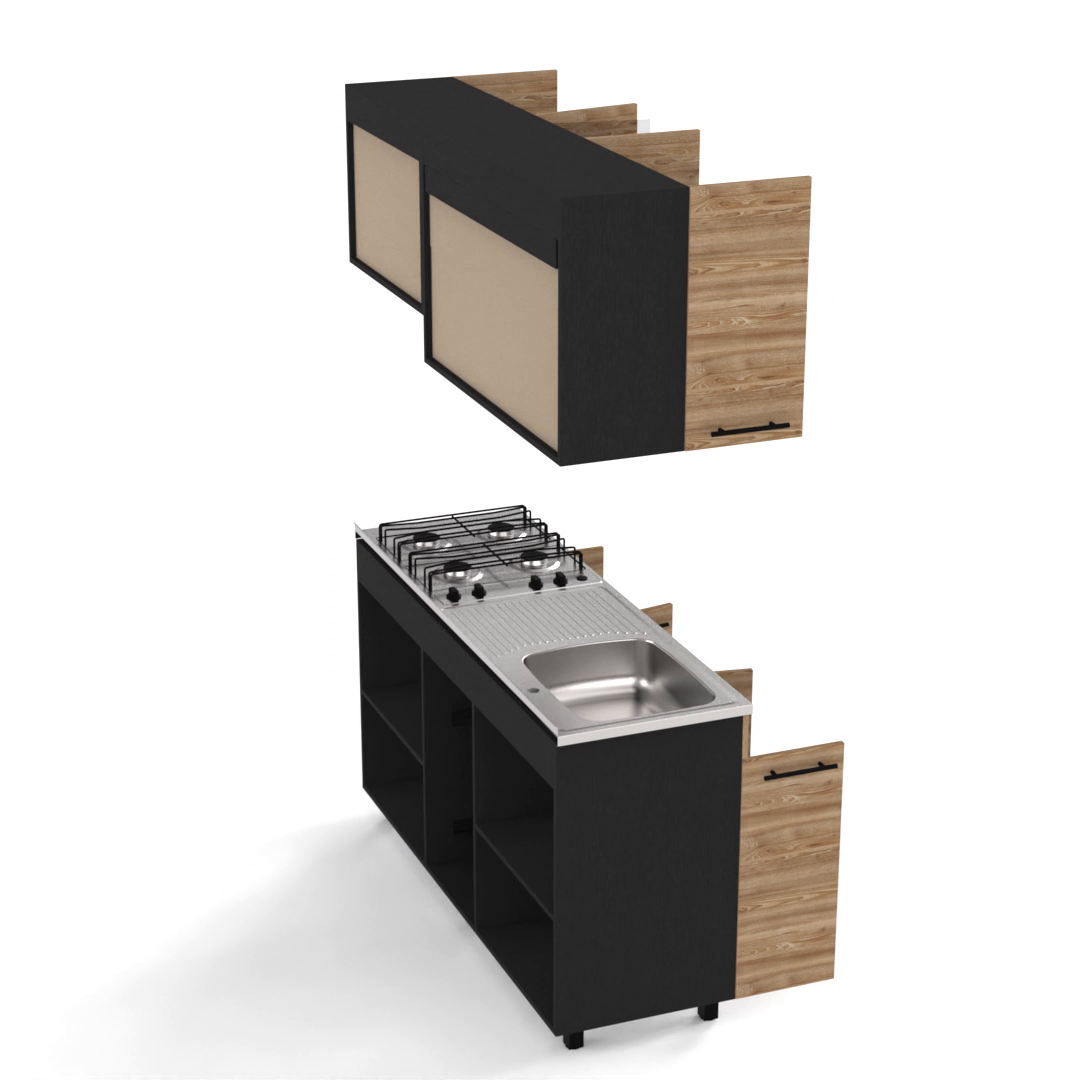 Luna Integral Kitchen, Includes Mesón Izquierdo