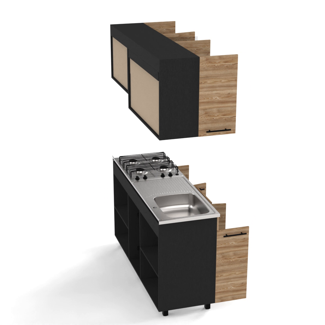 Luna Integral Kitchen, Includes Mesón Izquierdo